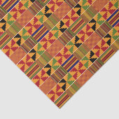 Papier Mousseline Pinwheel traditionnelle africaine Kente K70  (Détail)