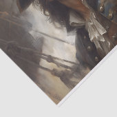 Papier Mousseline Pirate capitaine Raven Découpage (Détail)