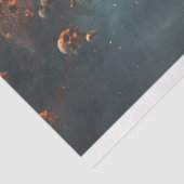 Papier Mousseline Pirate Ship Skuls Découpage avion (Détail)