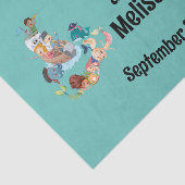 Papier Mousseline Pirates et sirènes fête d'anniversaire (Détail)