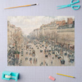 Papier Mousseline Pissarro - Boulevard Montmartre, Soleil après-midi (Artisanat)