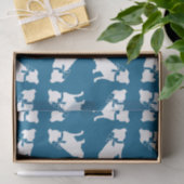 Papier Mousseline Pit Bull Chien Baby shower Blue Boy Pitbull (Cadeau)