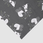 Papier Mousseline Pit Bull Chien Baby shower Genre Neutre Pitbull (Détail)