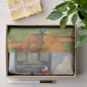 Papier Mousseline Pitcher de baseball sur Mound par Jay Throckmorton (Cadeau)