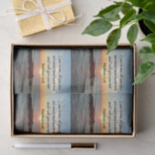 PAPIER MOUSSELINE PITTORESQUE MATTHEW 11"28 SCRIPTURE VERSE (Cadeau)
