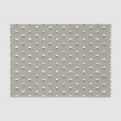 Papier Mousseline Pixel Art Gothique Éffrayant Motif crâne (Recto)