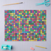 Papier Mousseline Pixel art videogaming (Artisanat)