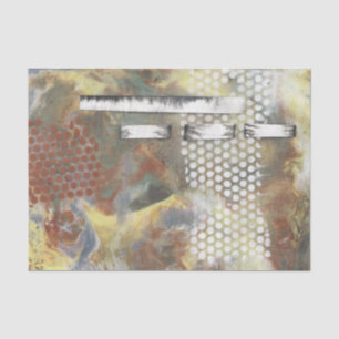 Papier Mousseline Pixels marbrés II