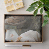 Papier Mousseline Pixie Casquette beige papier de tissus (Cadeau)