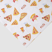 Papier Mousseline Pizza cool Slices Pizza Amateurs de Pizza (Détail)