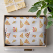 Papier Mousseline Pizza cool Slices Pizza Amateurs de Pizza (Cadeau)