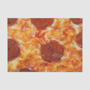 Papier Mousseline Pizza de pepperoni