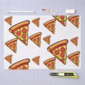 Papier Mousseline Pizza Friday Design - Papier Tissu (Artisanat)