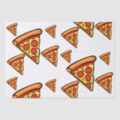 Papier Mousseline Pizza Friday Design - Papier Tissu (Recto)