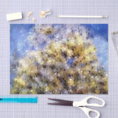 PAPIER MOUSSELINE PLAGE (Artisanat)