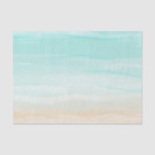 Papier Mousseline Plage Abstraite moderne (Recto)