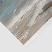 Papier Mousseline Plage Cochon nage océan Découpage (Détail)