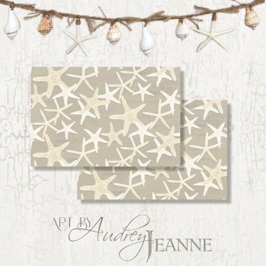 Papier Mousseline Plage Côtier Décor Maison Starfish Découpage en bo