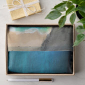 Papier Mousseline Plage côtière de Tropical Island Paradise Beach (Cadeau)