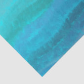 Papier Mousseline Plage Côtière Vagues Salées Sur Turquoise (Détail)