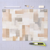 Papier Mousseline Plage Cream Rectangles Mariage (Artisanat)