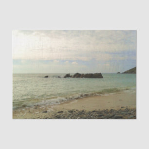 Papier Mousseline Plage de Cornouailles