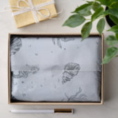 Papier Mousseline Plage de Noël côtière Créatures marines Bleu (Cadeau)