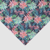 Papier Mousseline Plage de Palm Lumineux Noël Flore verdure (Détail)