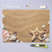 Papier Mousseline Plage Holiday Seashells (Artisanat)