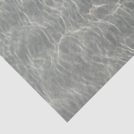 Papier Mousseline Plage Océan Eau Ondes & Sable (Détail)