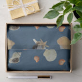 Papier Mousseline Plage océan été découpage nautique côte (Cadeau)