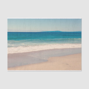 Papier Mousseline Plage Photo Ocean Blue Pittoresque