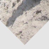 Papier Mousseline Plage / Sculpture de sable Snowman Noël Tissue P (Détail)