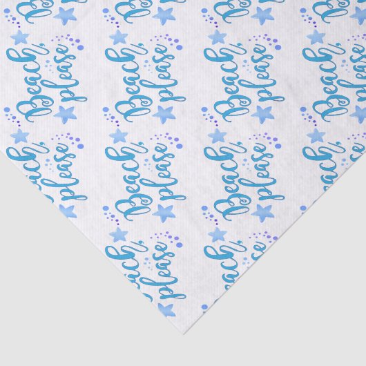 Papier Mousseline Plage svp (Détail)
