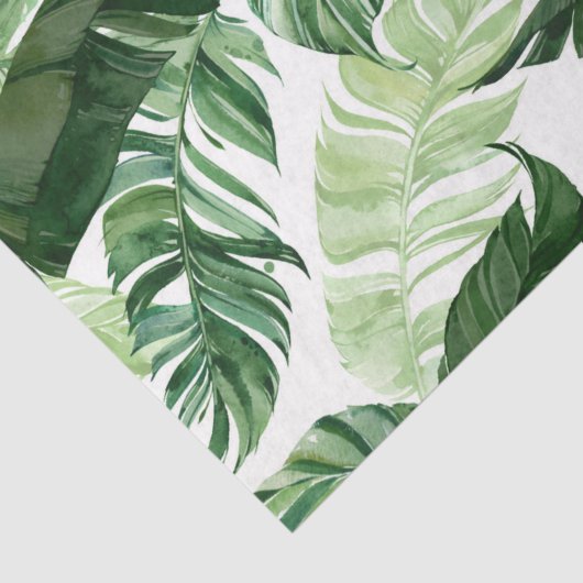 Papier Mousseline Plage tropicale (Détail)