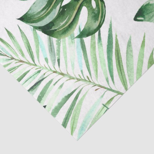 Papier Mousseline Plage tropicale (Détail)