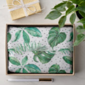 Papier Mousseline Plage tropicale (Cadeau)