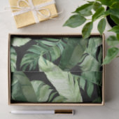 Papier Mousseline Plage tropicale (Cadeau)