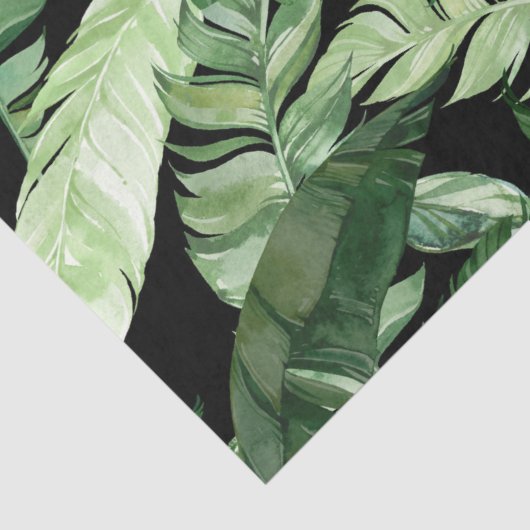 Papier Mousseline Plage tropicale (Détail)