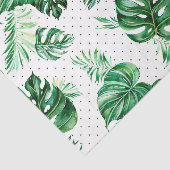 Papier Mousseline Plage tropicale branchée (Détail)