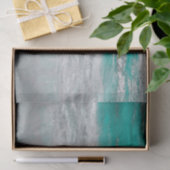 Papier Mousseline Plage Turquoise Blanc Tropical Ocean Waves Côte (Cadeau)