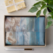 Papier Mousseline Plage vacances Chihuahua chiot Decoupage (Cadeau)