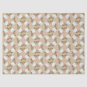 Papier Mousseline Plage Wreath Sea Stars Sable Dollars Noël (Recto)