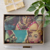 Papier Mousseline Plage Zombie fille (Cadeau)