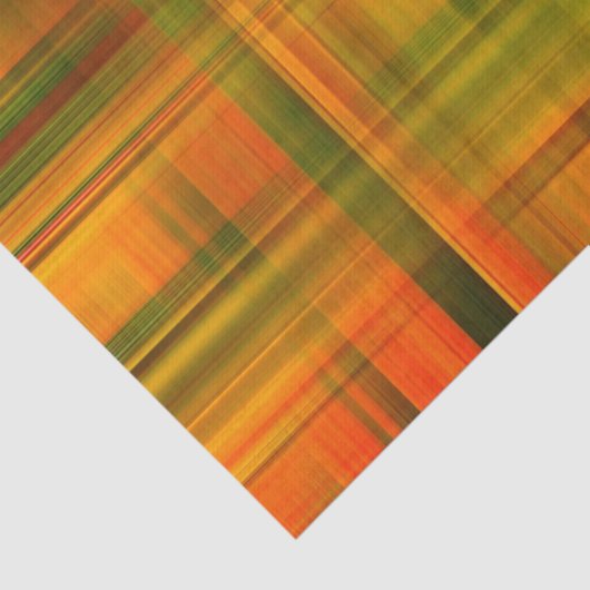Papier Mousseline Plaid d'automne (Détail)