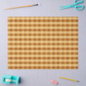 Papier Mousseline Plaid d'automne chaud (Artisanat)