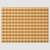 Papier Mousseline Plaid d'automne chaud (Recto)