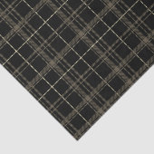 Papier Mousseline Plaid de sépia (Détail)