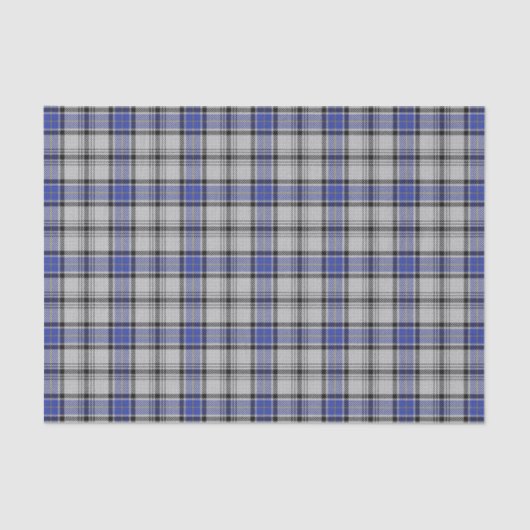 Papier Mousseline Plaid de tartan écossais de Hannay de clan (Recto)