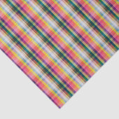 Papier Mousseline Plaid écossais abstrait (Détail)